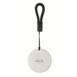 Keyring-format tracker compatible with Apple and Android white colour fourth view