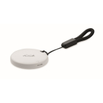 Keyring-format tracker compatible with Apple and Android white colour sixth view