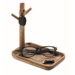 Acacia wood tray for carrying and small everyday items wood colour second view