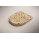 Bath set in a wooden bucket with body care accessories wood colour seventh photographic view
