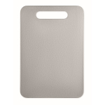 Small stainless steel chopping board for professional use silver colour