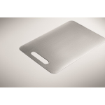 Small stainless steel chopping board for professional use silver colour fourth photographic view