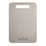 Small stainless steel chopping board for professional use silver colour fourth main view