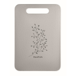 Small stainless steel chopping board for professional use silver colour second main view