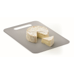 Small stainless steel chopping board for professional use silver colour sixth view
