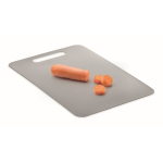 Heavy-duty medium-sized stainless steel chopping board silver colour second view