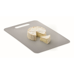 Heavy-duty medium-sized stainless steel chopping board silver colour fifth view