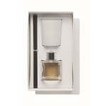 Aromatic set with fragrance diffuser and vegetable wax candle white colour second view