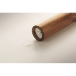 Acacia wood salt and pepper grinder set with stand wood colour fifth photographic view