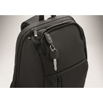 Urban RPET backpack with padded compartment for 15'' laptop black colour photographic view