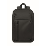 Urban RPET backpack with padded compartment for 15'' laptop black colour