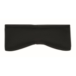 Soft fleece headband for cold weather 280 g/m² black colour fifth view