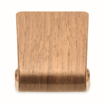 Walnut and poplar wooden phone stand for desk wood colour fifth view
