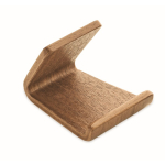 Walnut and poplar wooden phone stand for desk wood colour sixth view