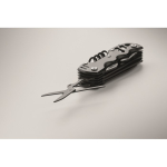 Aluminium and stainless steel multitool knife. 13-in-1 with pouch black colour eighth photographic view