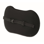Ergonomic memory foam cushion for lumbar support black colour second view
