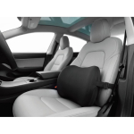 Ergonomic memory foam cushion for lumbar support black colour ambient view