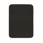 Neoprene laptop sleeve with 3mm thickness, size for 14'' black colour second view