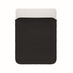 Neoprene laptop sleeve with 3mm thickness, size for 14'' black colour