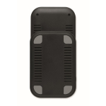Foldable wireless charging stand for mobile and USB-C charging 15W black colour seventh view