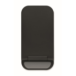 Foldable wireless charging stand for mobile and USB-C charging 15W black colour eighth view