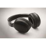 Foldable wireless headphones with microphone and hands-free function black colour sixth photographic view