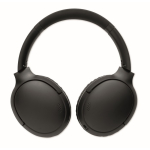 Foldable wireless headphones with microphone and hands-free function black colour eighth view