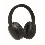 Foldable wireless headphones with microphone and hands-free function black colour
