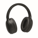 Foldable wireless headphones with microphone and hands-free function black colour