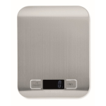 Digital stainless steel kitchen scale with display up to 5kg silver colour fifth view
