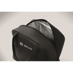 3-in-1 emergency kit with AM/FM radio and LED torch in cooler bag black colour main view