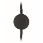 Charging and data transfer cable with smartwatch charger black colour fifth view