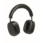 Wireless over-ear headphones with hands-free and rechargeable battery black colour tenth view