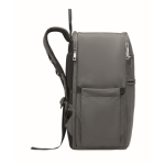 Water-repellent nylon travel backpack with multiple pockets 20L dark grey colour