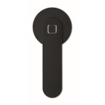 Aluminium magnetic phone holder with metal ring black colour fifth view