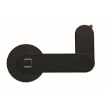 Aluminium magnetic phone holder with metal ring black colour ninth view