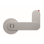 Aluminium magnetic phone holder with metal ring silver colour ninth view
