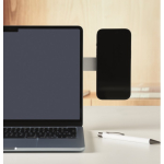 Aluminium magnetic phone holder with metal ring silver colour second ambient view