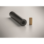 Plastic wine set with electric opener and accessories on base black colour sixth photographic view