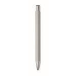 Gift set with recycled aluminium pen and PU keyring silver colour eighth view