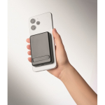 Travel set with magnetic 5,000mAh power bank and USB-C charger black colour fifth photographic view