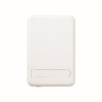 Travel set with magnetic 5,000mAh power bank and USB-C charger white colour ninth view