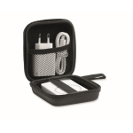 Travel set with magnetic 5,000mAh power bank and USB-C charger white colour tenth view