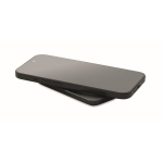 Ultra-slim magnetic power bank made from recycled aluminium with cable 5,000mAh black colour second view
