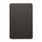 Magnetic recycled aluminium power bank with cable and ring 5,000mAh black colour ninth view