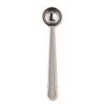 Stainless steel measuring spoon with sealing clip 15 ml silver colour eighth view