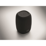 Rechargeable wireless speaker with USB-C cable, 8W output black colour third photographic view