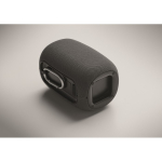 Rechargeable wireless speaker with USB-C cable, 8W output dark grey colour fifth photographic view