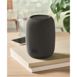 Rechargeable wireless speaker with USB-C cable, 8W output dark grey colour ambient view
