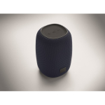 Rechargeable wireless speaker with USB-C cable, 8W output navy-blue colour third photographic view